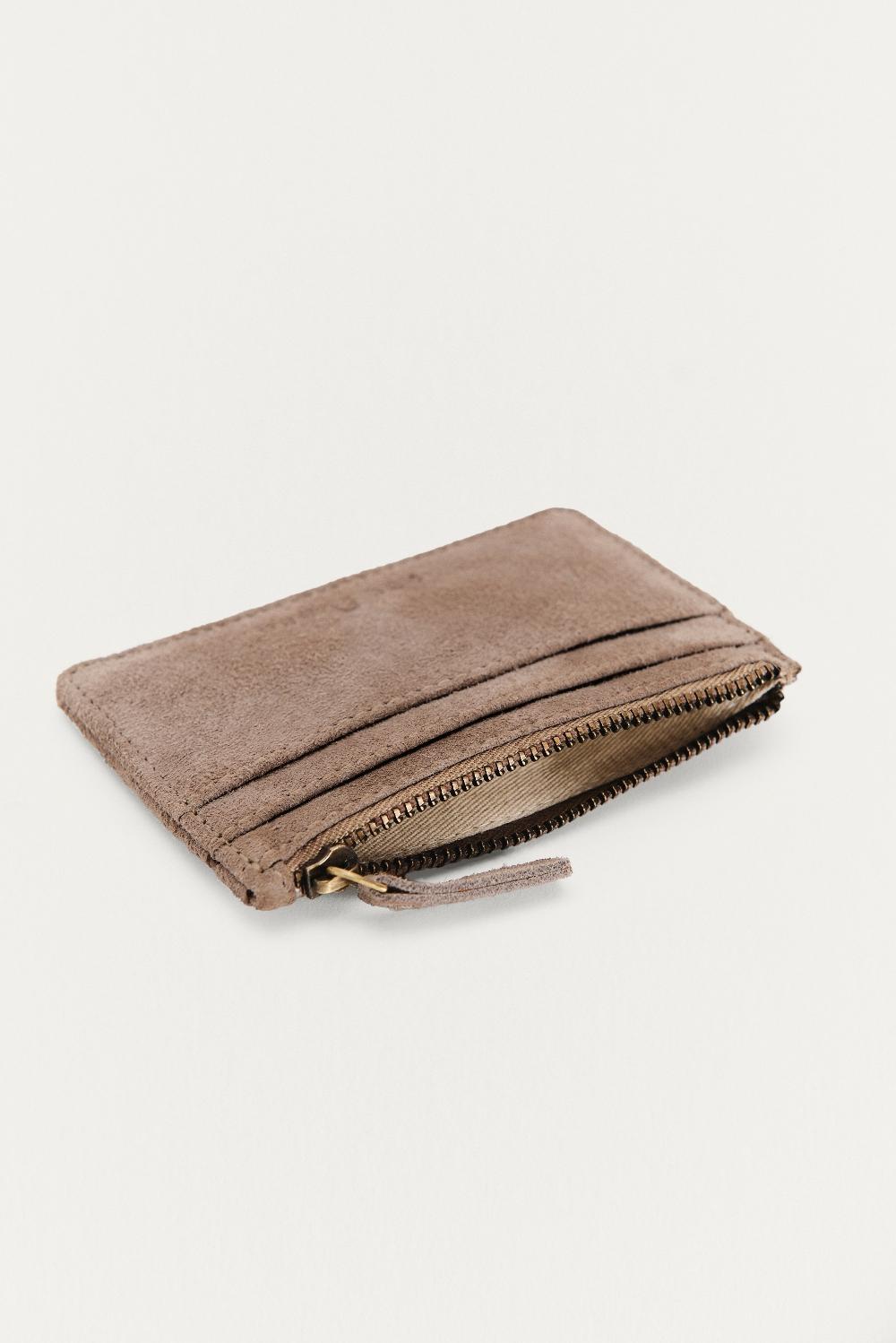 Eseoese TARJETERO PIEL SUEDE