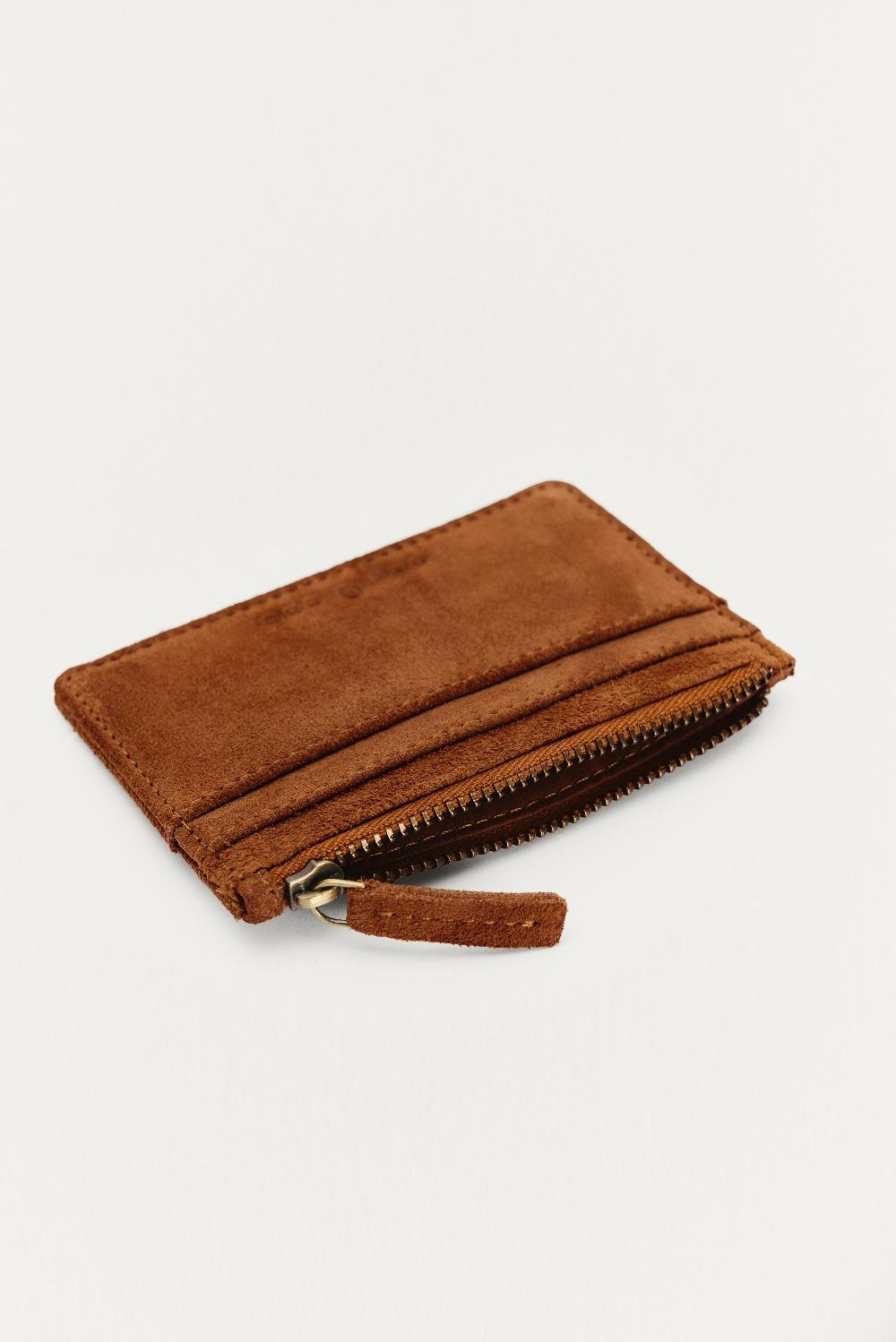 Eseoese TARJETERO PIEL SUEDE