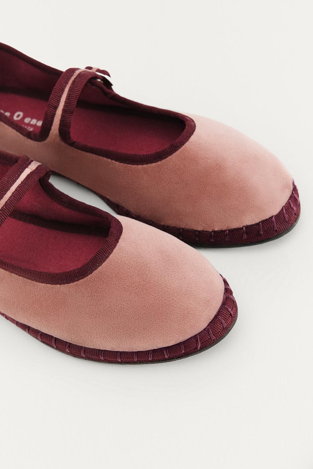 Eseoese ZAPATO TERCIOPELO MARY JANE