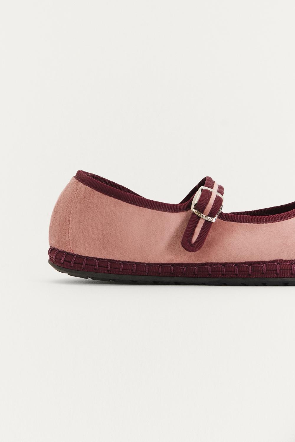 Eseoese ZAPATO TERCIOPELO MARY JANE