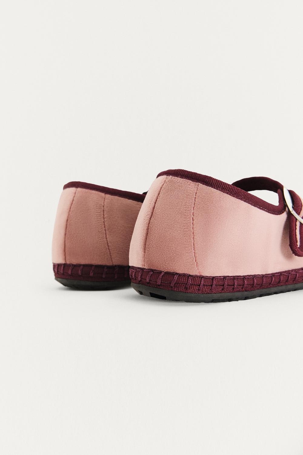 Eseoese ZAPATO TERCIOPELO MARY JANE