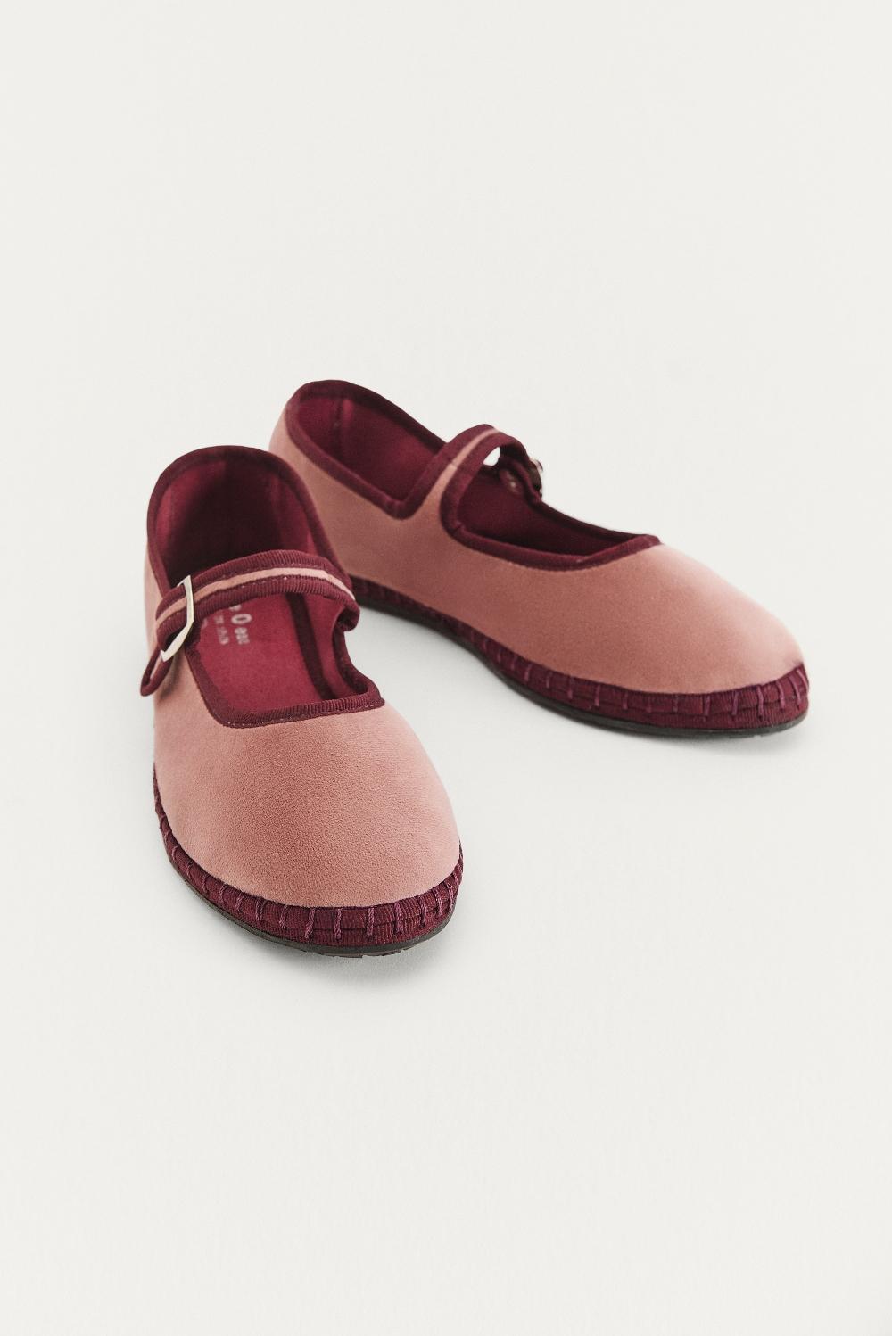 Eseoese ZAPATO TERCIOPELO MARY JANE