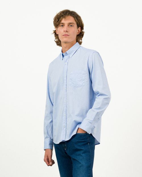 Etiem Camisa Sport Regular Fit En Fioxford De Algodón