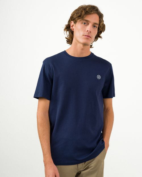 Etiem Camiseta De Manga Corta En Algodón Mercerizado Premium