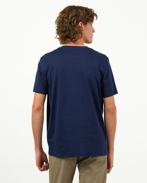 Etiem Camiseta De Manga Corta En Algodón Mercerizado Premium