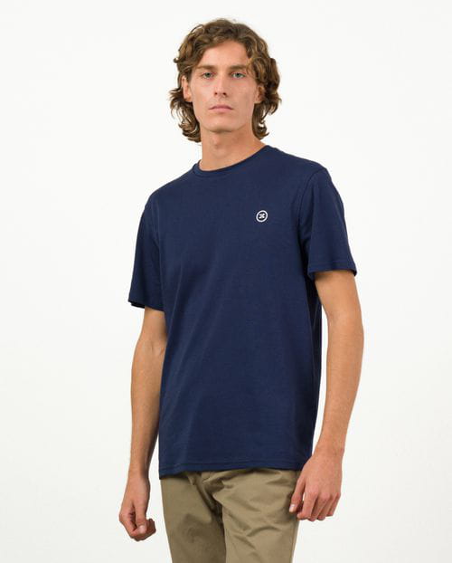 Etiem Camiseta de manga corta en algodón mercerizado premium