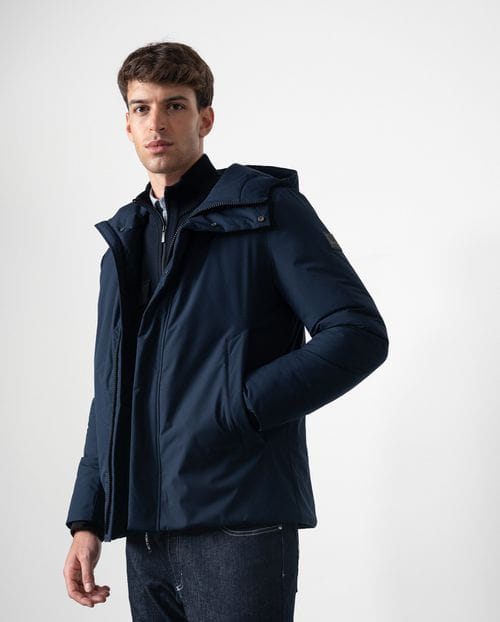 Etiem Cazadora De Capucha Ultraligera En Tejido Técnico Elástico Water Repellent