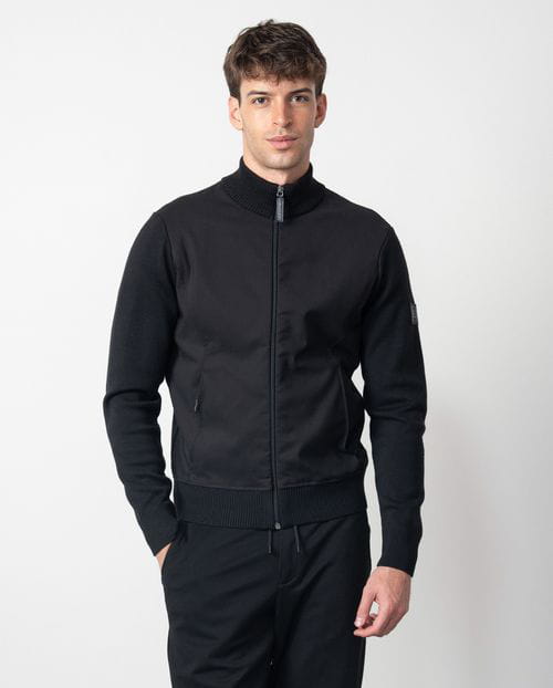 Etiem Chaqueta- Cazadora Combinada De Punto Con Tejido Elástico