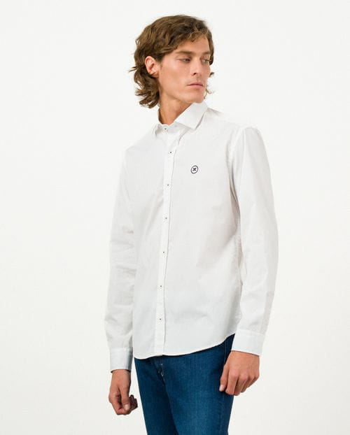 Etiem Camisa Sport Slim Fit En Popelín De Algodón