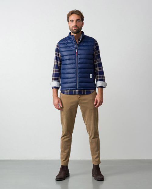 Etiem Chaleco Acolchado De Cremallera "tipo Piumino"