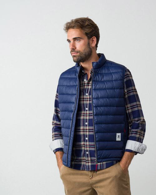 Etiem Chaleco acolchado de cremallera "tipo piumino"