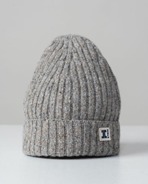 Etiem Gorro de punto rústico acanalado