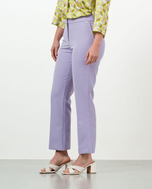 Etiem Pantalón Tobillero Estrecho Semi-acampanado