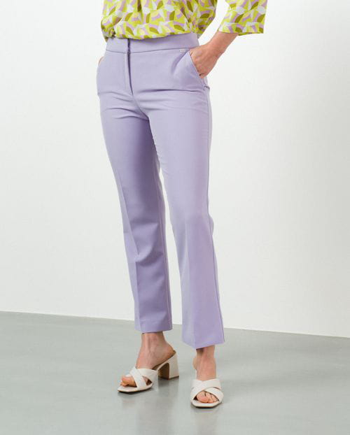 Etiem Pantalón Tobillero Estrecho Semi-acampanado