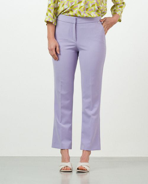 Etiem Pantalón tobillero estrecho semi-acampanado