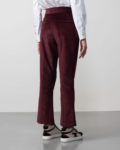 Etiem Pantalón Tobillero Ligeramente Acampanado