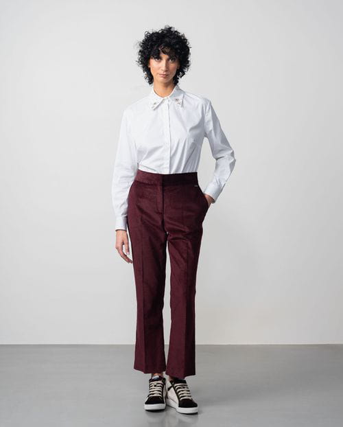 Etiem Pantalón tobillero ligeramente acampanado