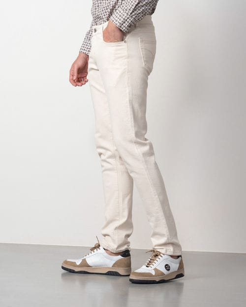 Etiem Tejano Crudo Elástico Slim Fit