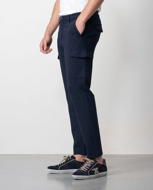 Etiem Pantalón Sport Cargo De Punto Muy Confortable