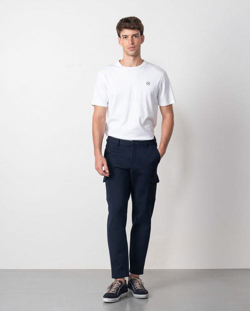 Etiem Pantalón sport cargo de punto muy confortable