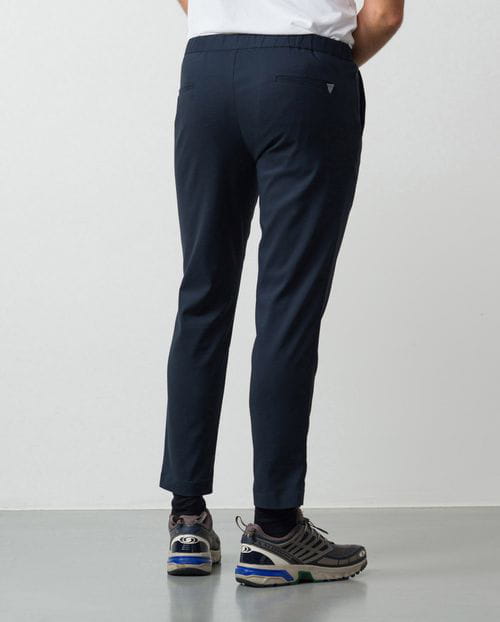 Etiem Pantalón Sport De Cordón Y Goma En La Cintura En Punto Técnico