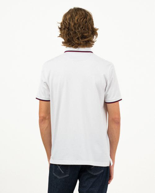 Etiem Polo De Manga Corta En Granito De Algodón Mercerizado