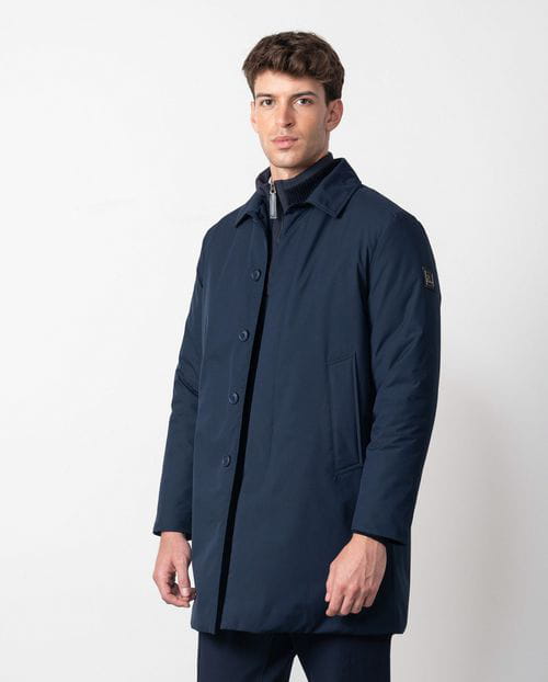 Etiem Trench Corta Ultraligera Estilo `piumino´ Con Cuello Camisero