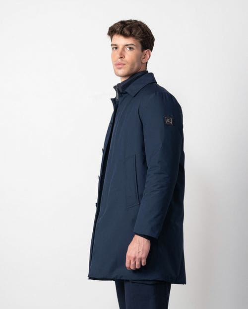 Etiem Trench Corta Ultraligera Estilo `piumino´ Con Cuello Camisero