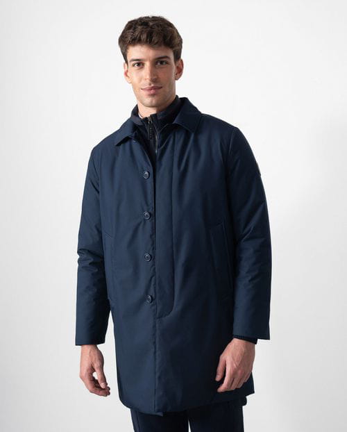 Etiem Trench Corta Ultraligera Estilo `piumino´ Con Cuello Camisero