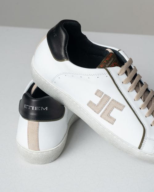 Etiem Zapatillas Deportivas De Piel Combinadas Y De Edición Limitada