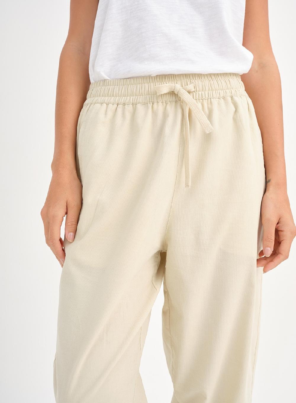 Etiqueta Negra Babucha Combinada Corderoy