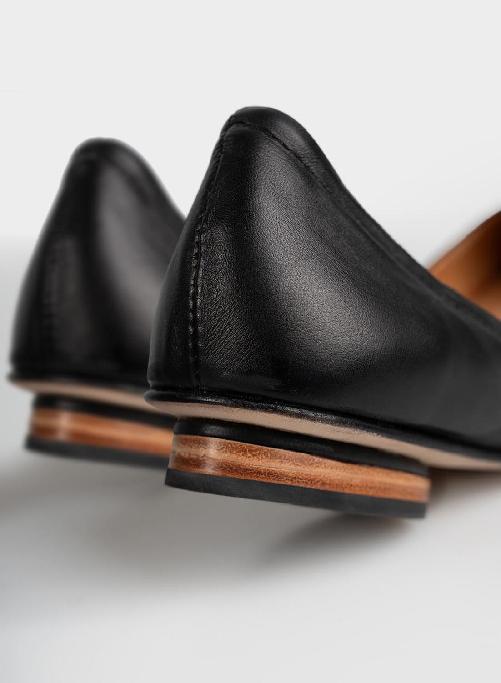 Etiqueta Negra Balerina Cuero