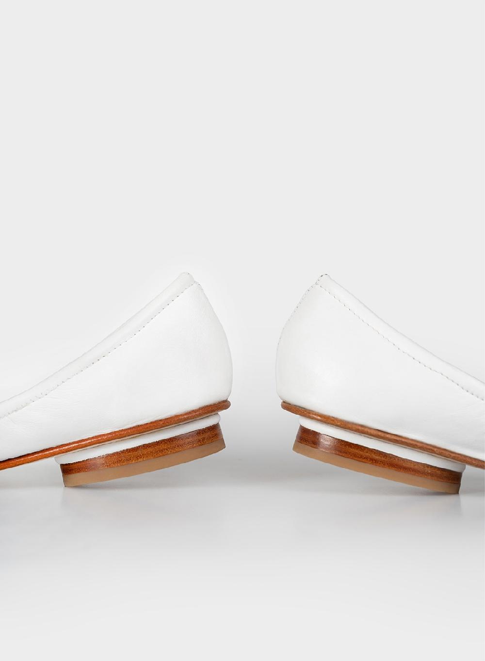 Etiqueta negra Balerina cuero