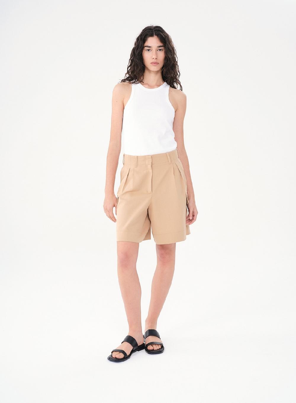 Etiqueta negra BERMUDA CARGO LINO ALGODON