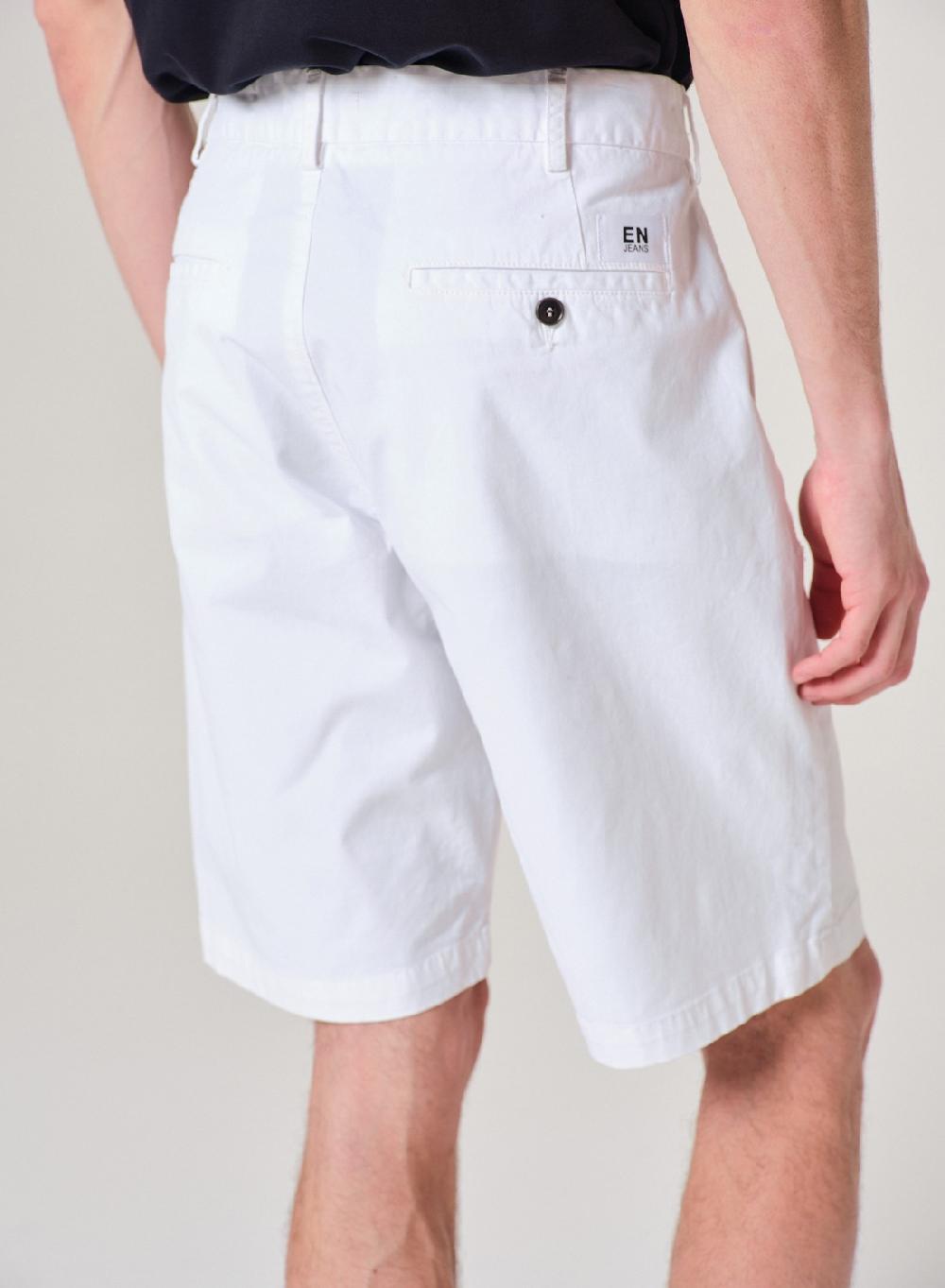 Etiqueta Negra Bermuda Gabardina Garment Dye