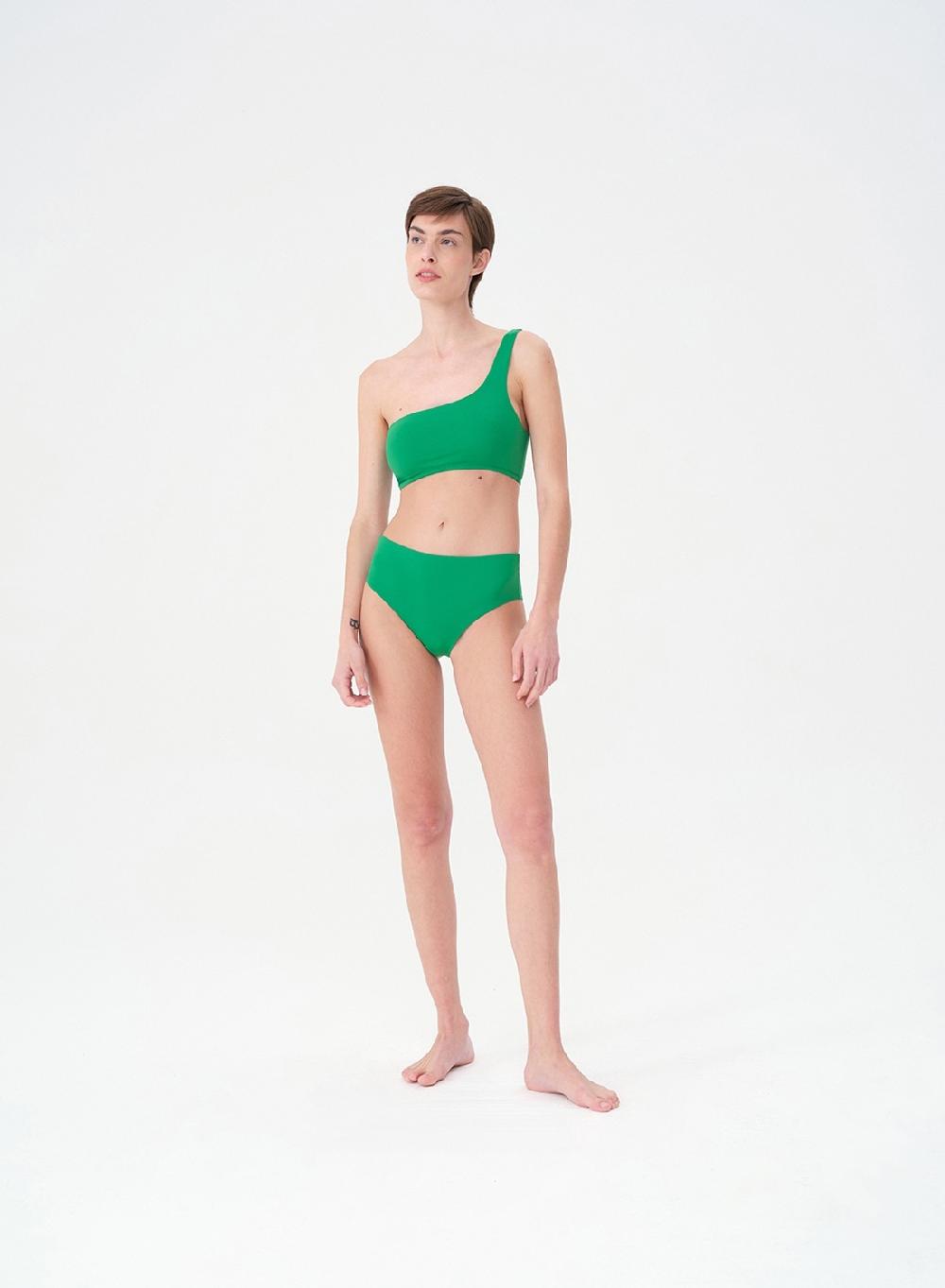 Etiqueta Negra Bikini Un Hombro