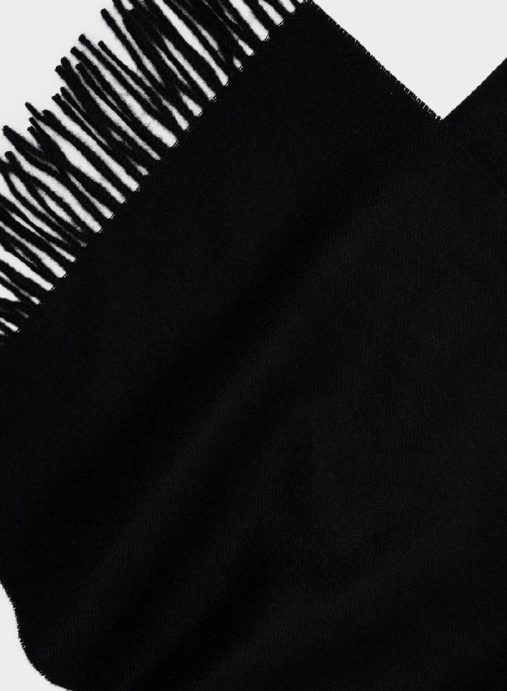 Etiqueta Negra Bufanda Alpaca