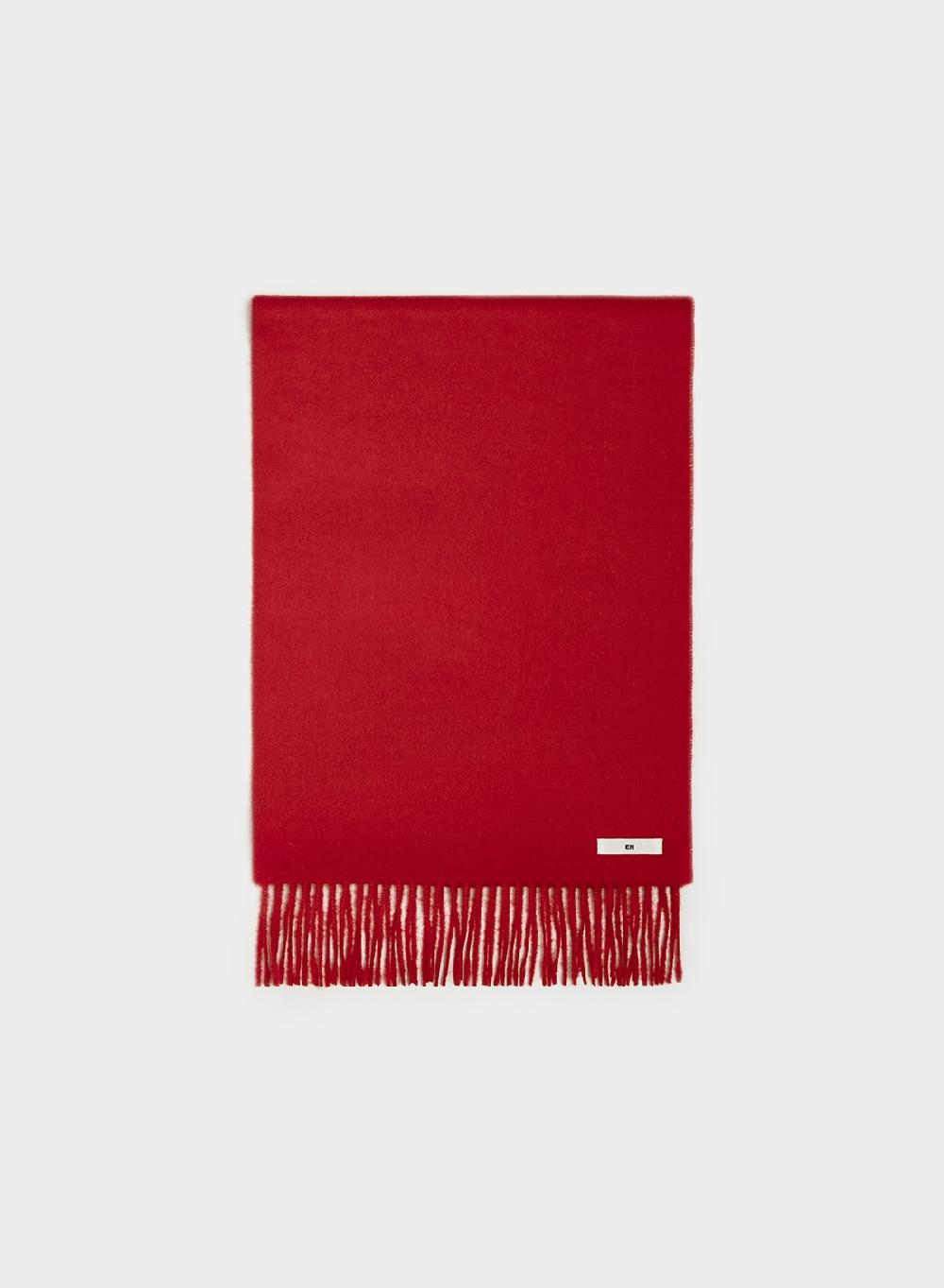 Etiqueta negra Bufanda alpaca