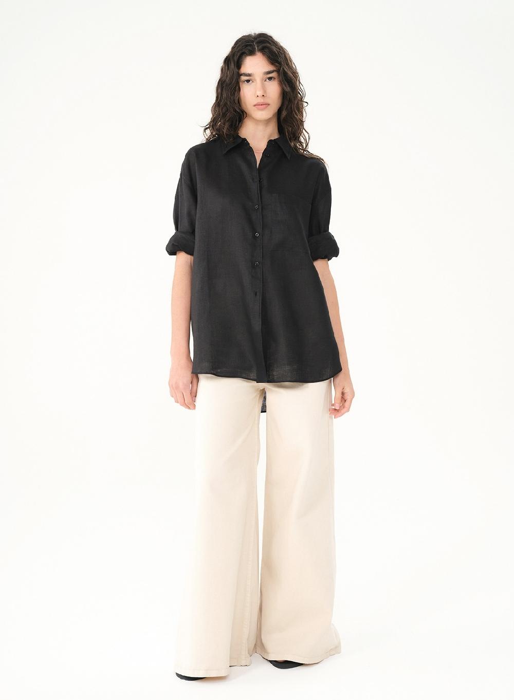 Etiqueta Negra CAMISA AMPLIA LINO