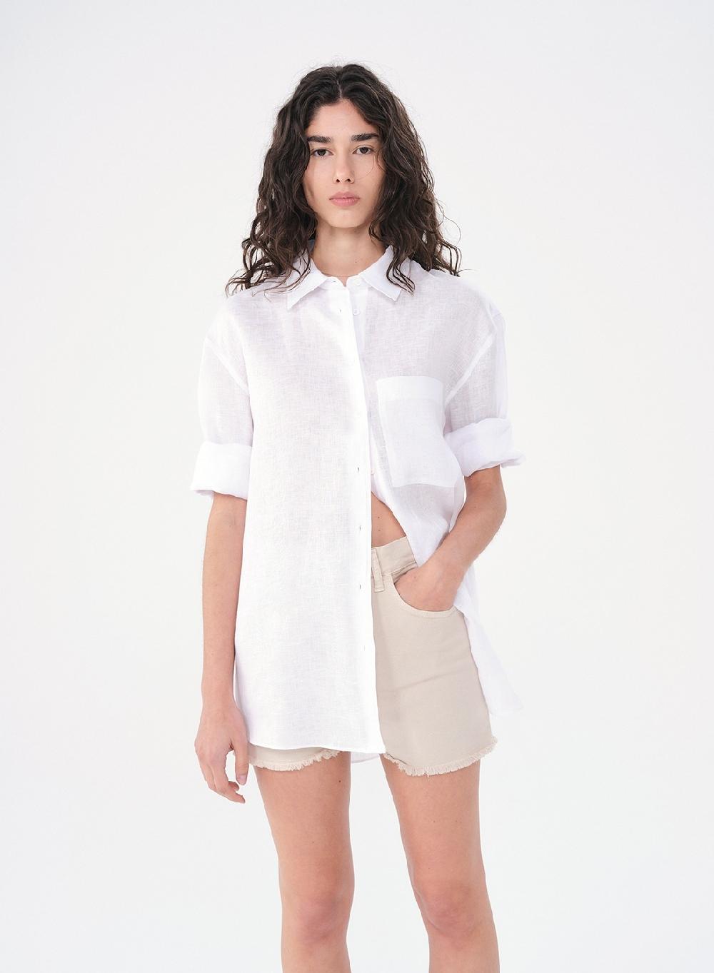 Etiqueta Negra CAMISA AMPLIA LINO