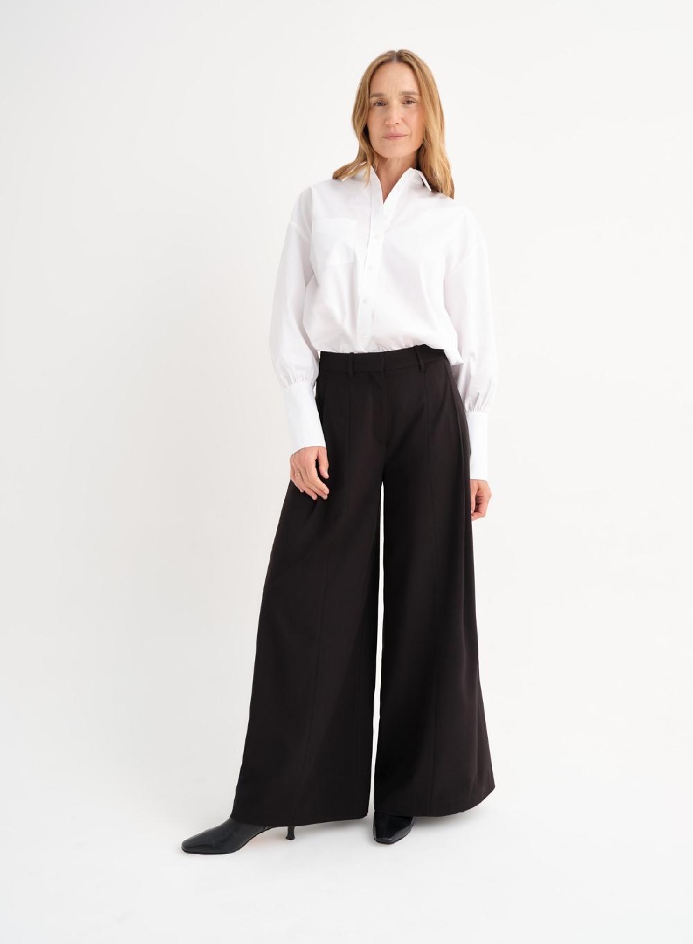 Etiqueta Negra Camisa Balloon Poplin