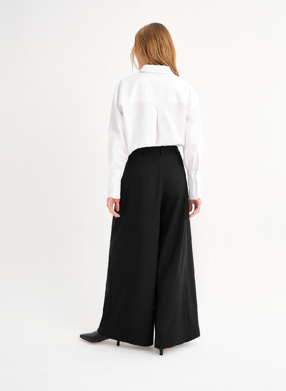 Etiqueta Negra Camisa Balloon Poplin