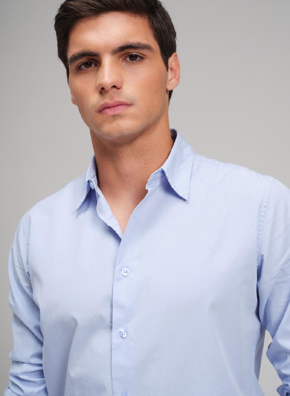 Etiqueta Negra Camisa Basica Poplin Pima