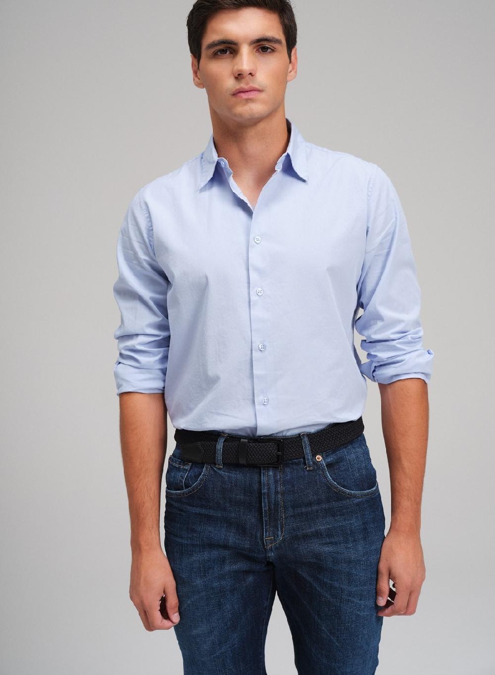 Etiqueta Negra Camisa Basica Poplin Pima