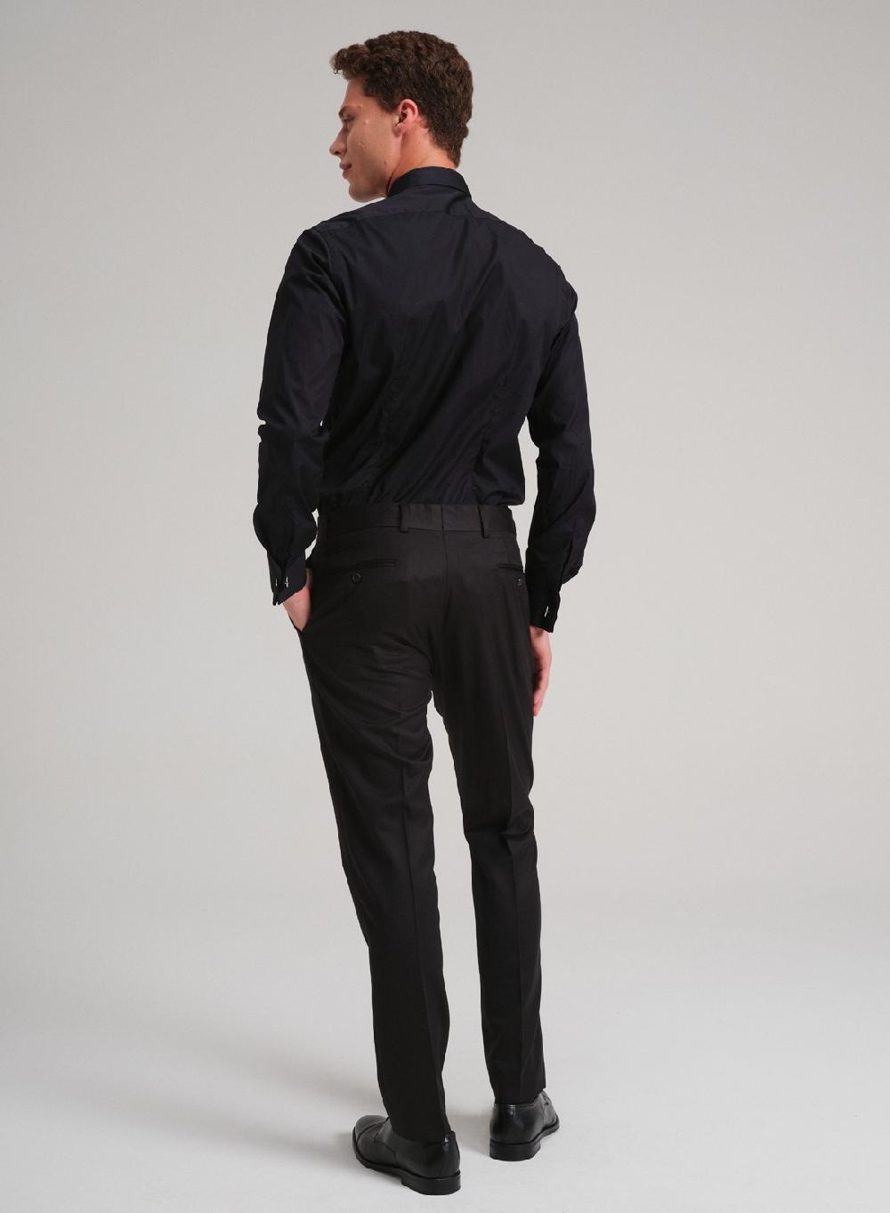 Etiqueta Negra Camisa Ceremomia Made In Italy