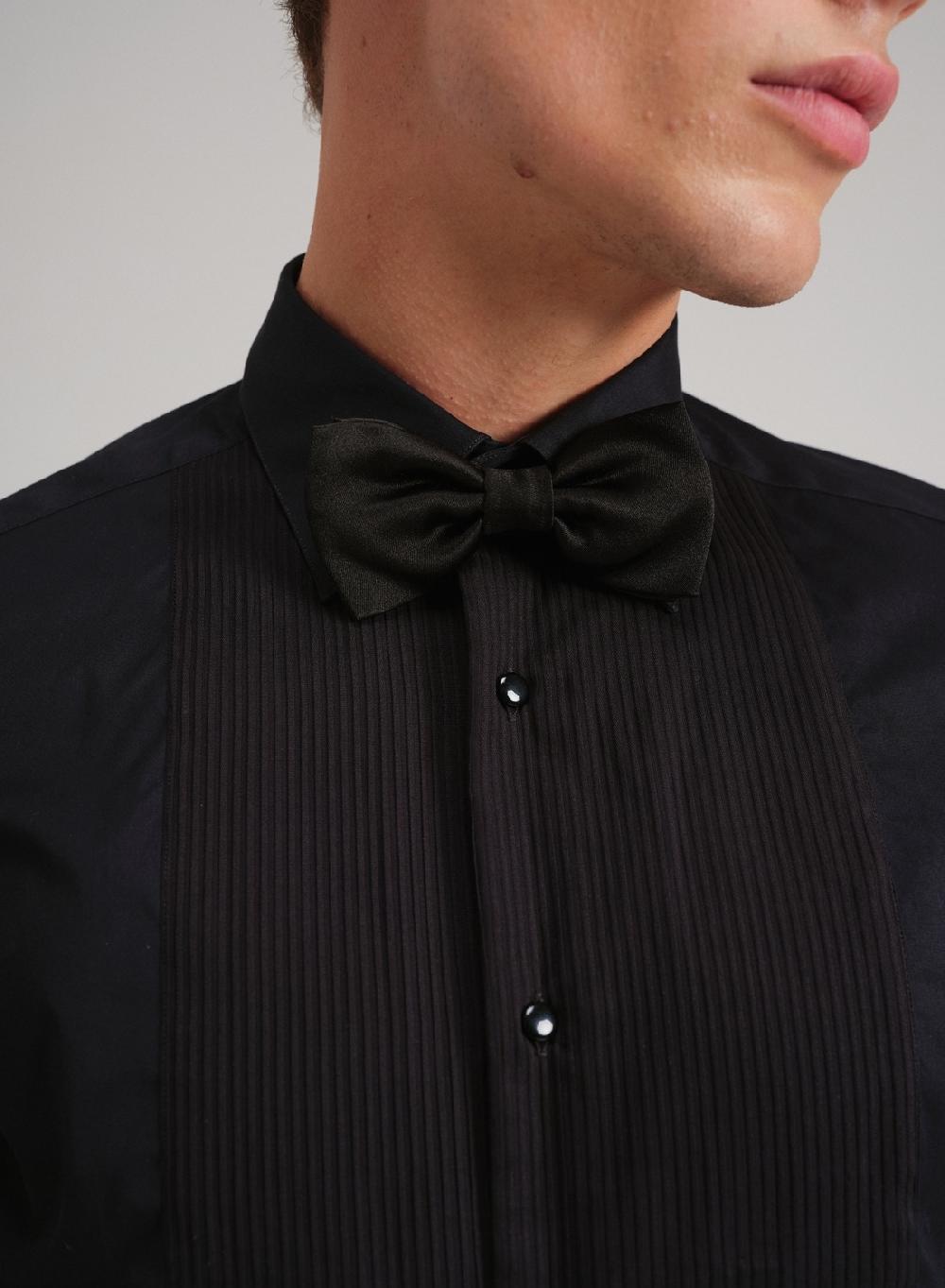 Etiqueta Negra Camisa Ceremomia Made In Italy