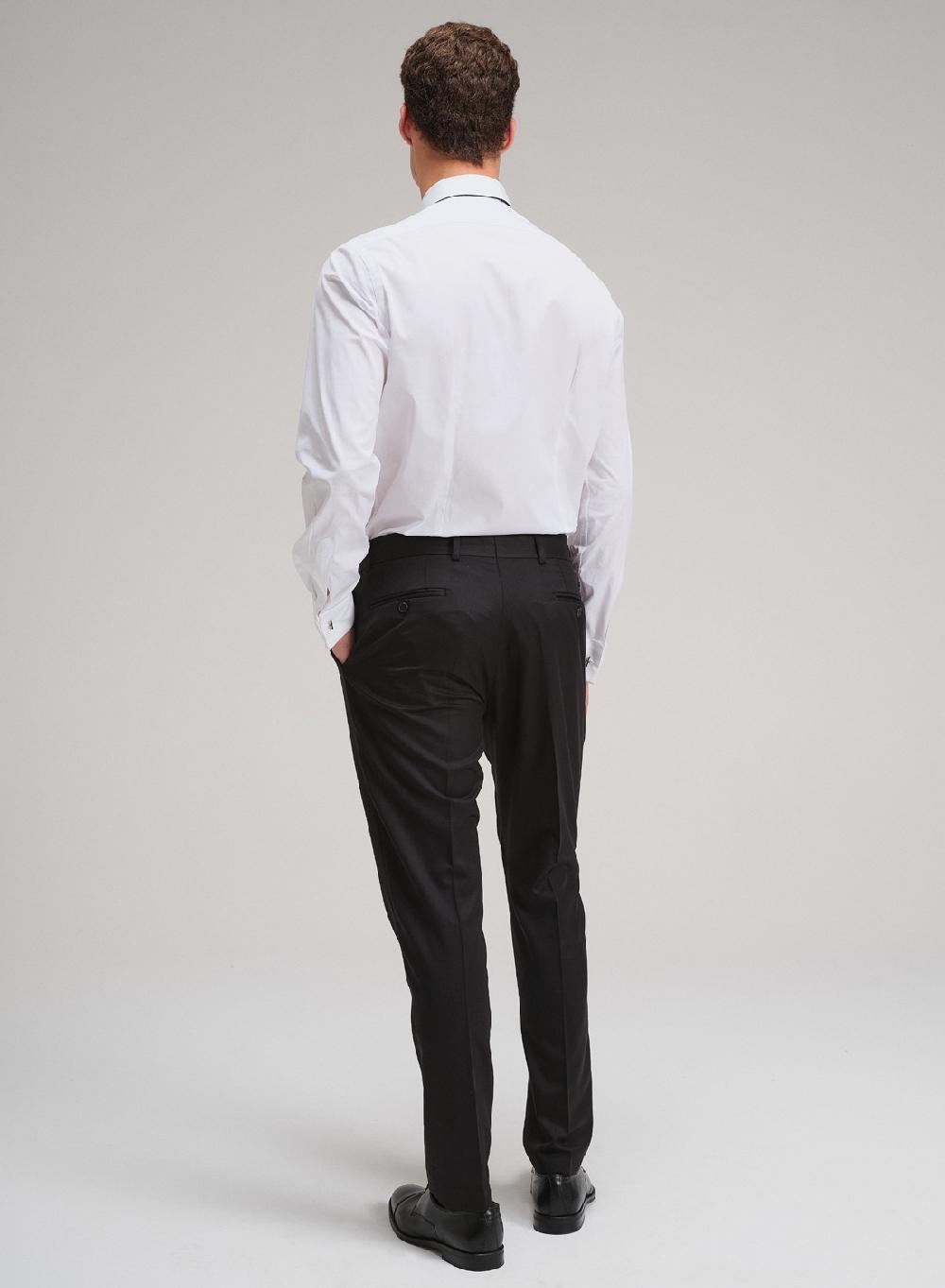 Etiqueta Negra Camisa Ceremomia Made In Italy