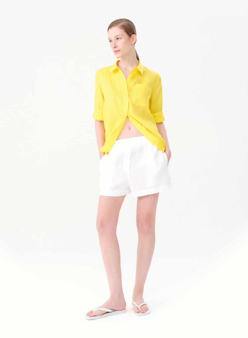 Etiqueta Negra Camisa Clasica Lino