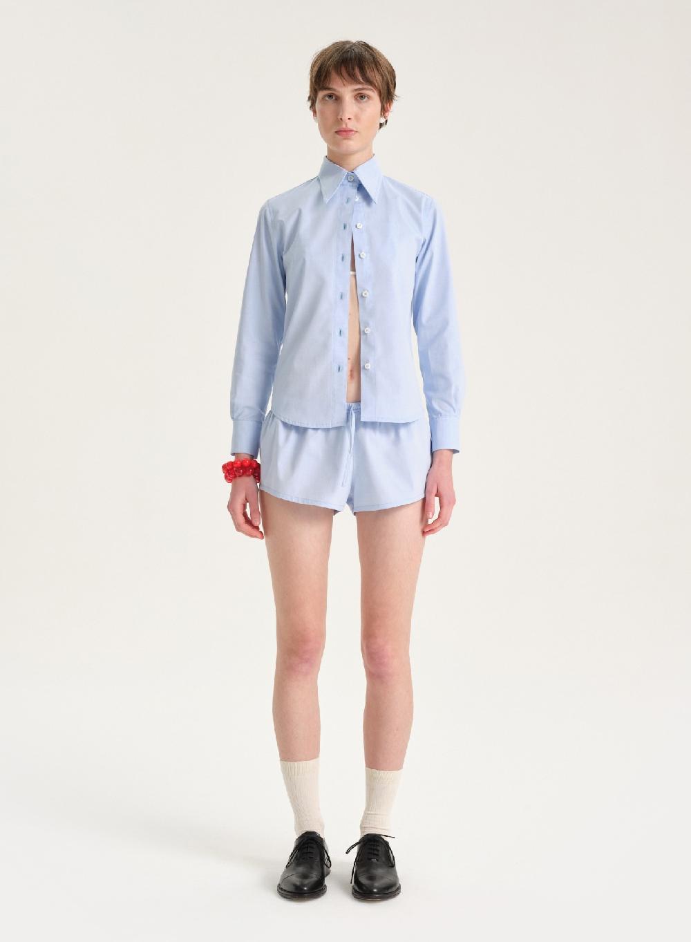 Etiqueta Negra Camisa Oxford