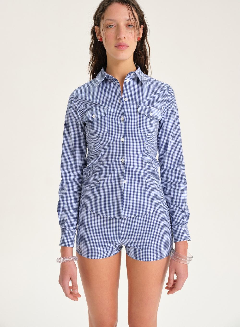 Etiqueta negra Camisa poplin